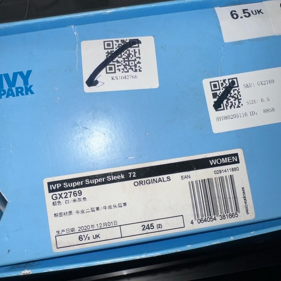 adidas Ivy Park x Super Sleek 72 'Icy Park' women’s size US 8 UK 6.5 - Picture 7 of 9
